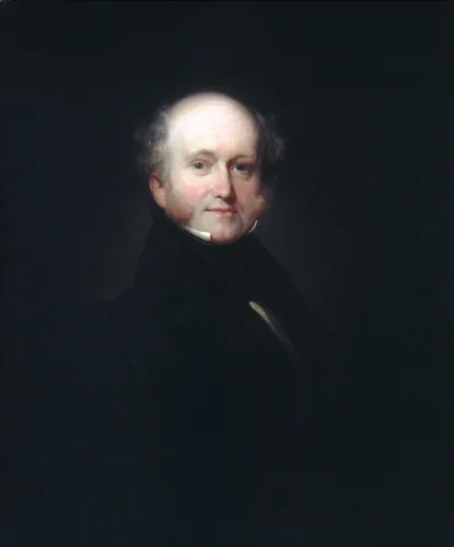 Martin Van Buren by Henry Inman, artwork, 1834-1838
