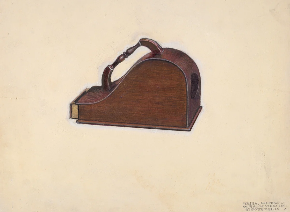 Ballot Box by Robert T. Gills, index of american design, 1935-1942