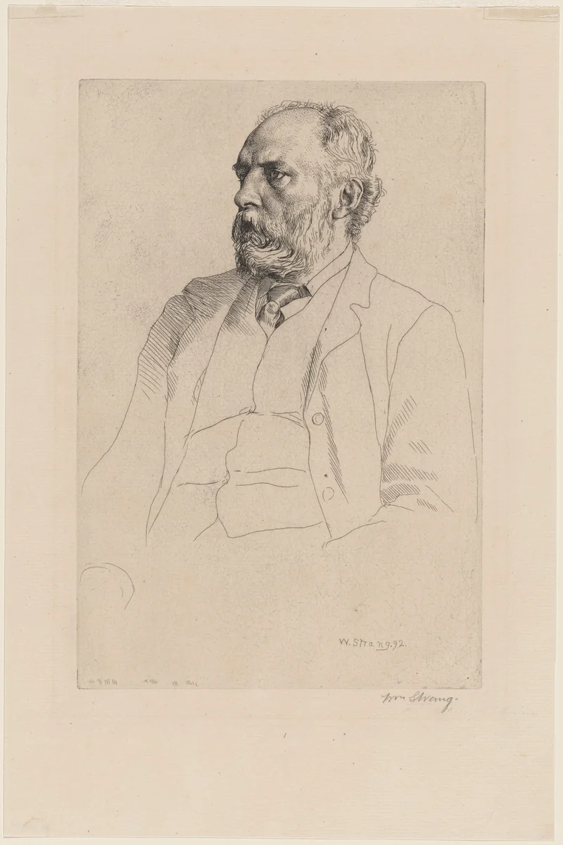 Cosmo Monkhouse by William Strang, print, 1892