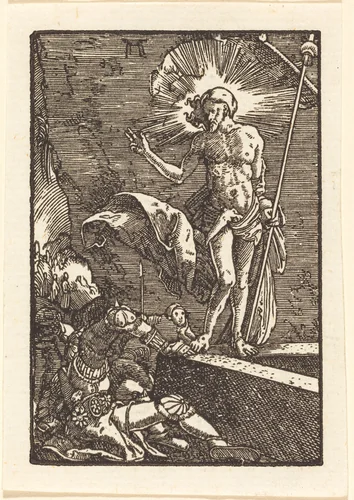 The Resurrection by Albrecht Altdorfer, print, 1513