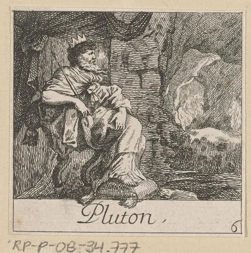 Pluto by anonymous, print, 1620-1664
