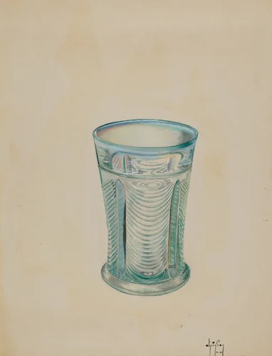 Water Glass by Ralph Atkinson, index of american design, 1936