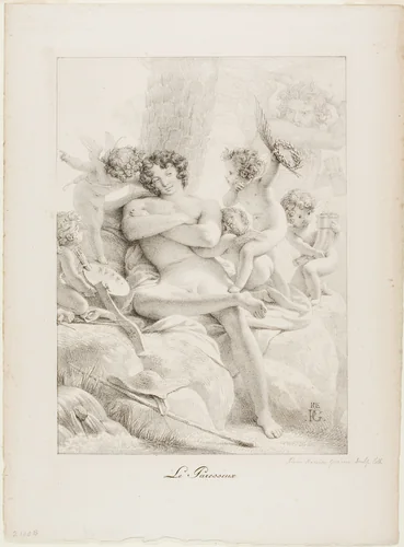 Idler by Pierre Guérin, print, 1816