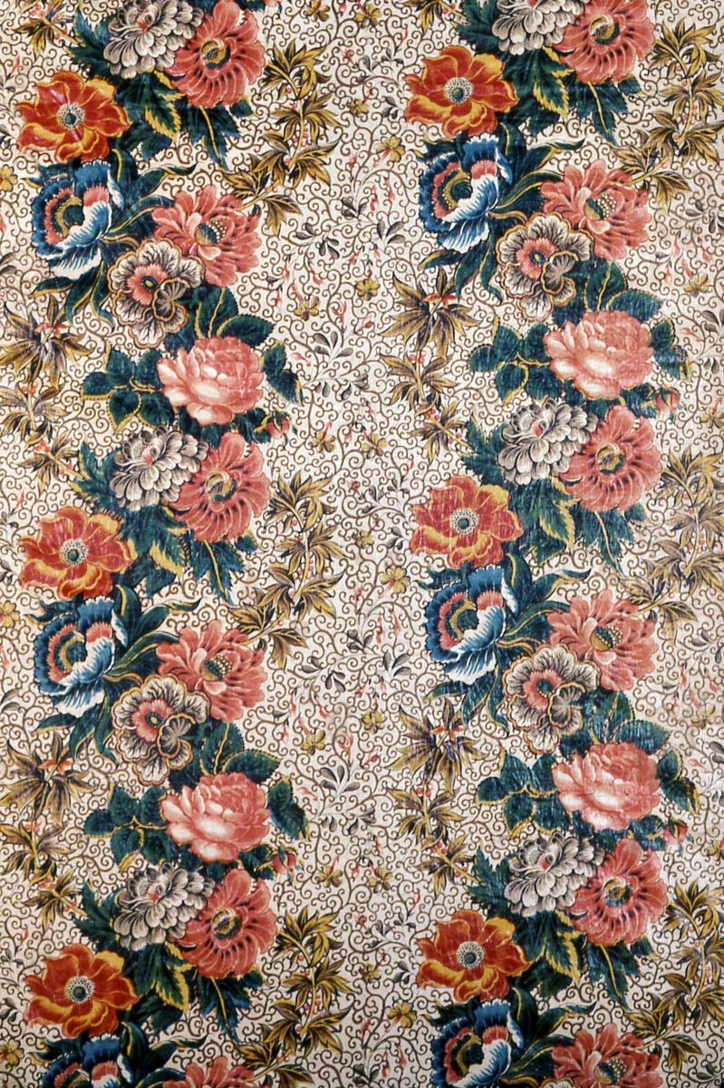 Panel by England, textile, 1830-1850