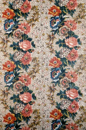 Panel by England, textile, 1830-1850