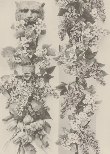 Page from Festons und Dekorative Gruppen by Unidentified Photographer, photograph, 1893