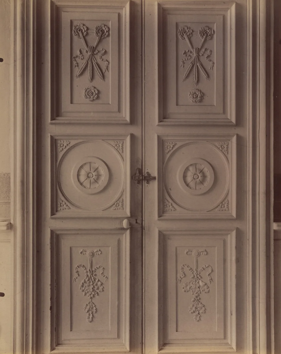 Maisons-Lafitte-château by Eugène Atget, photograph, 1910