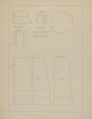 Girl's Dress (Pattern) by Nancy Crimi, index of american design, 1937