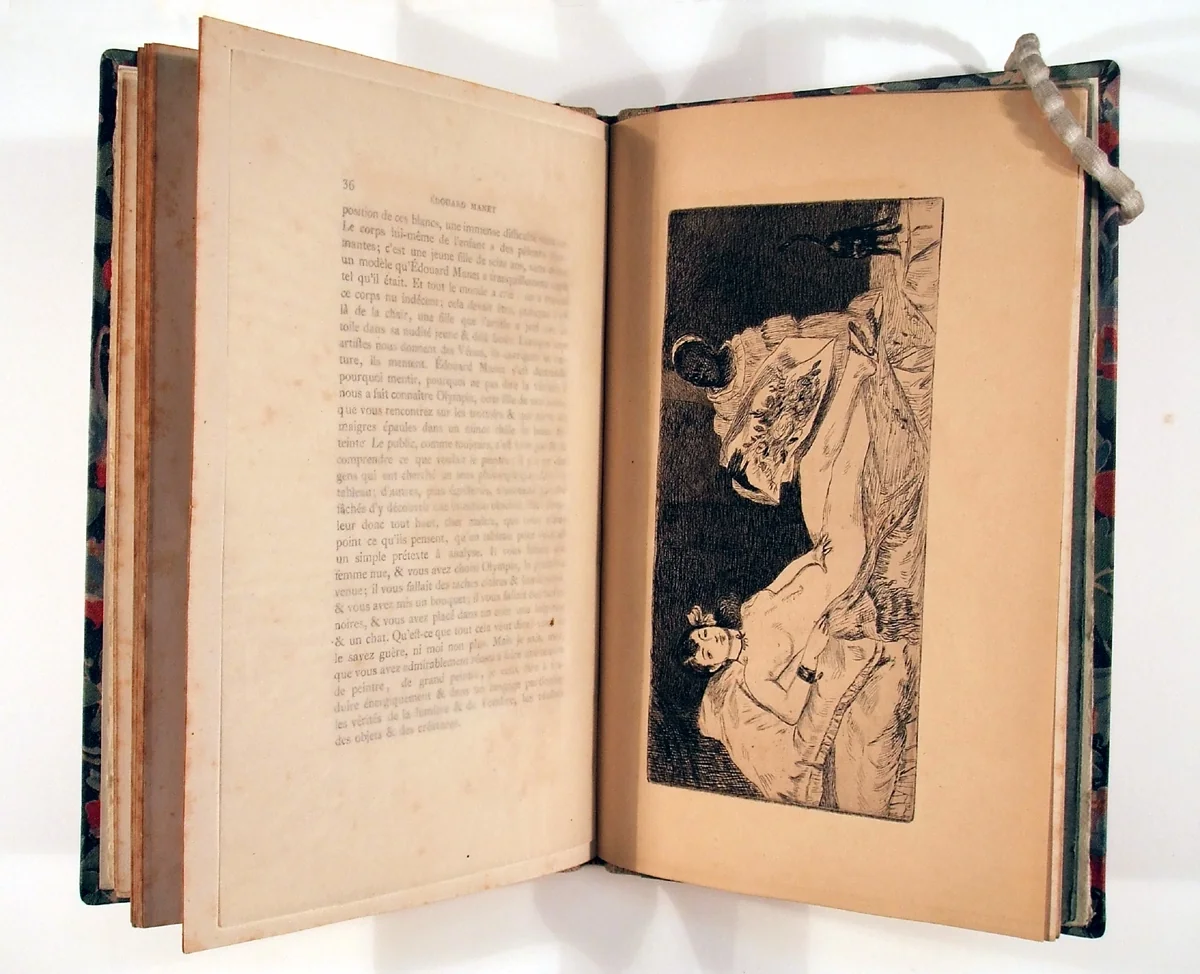Edouard Manet by Emile Zola, book, 1867