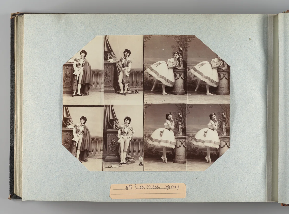 Mlle Troisvalets by André Adolphe-Eugène Disdéri, photograph, 1850-1869