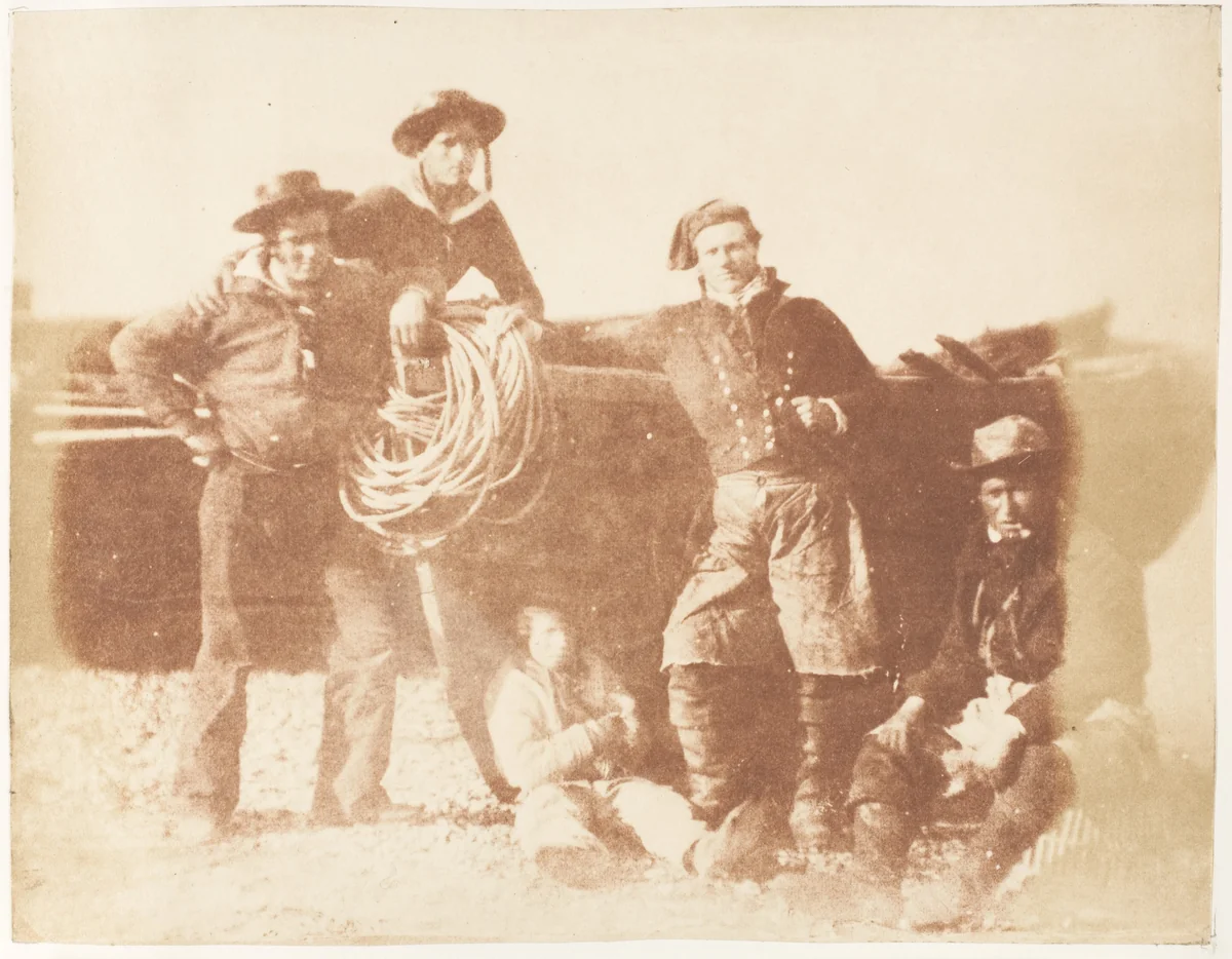 Newhaven Group by Hill and Adamson, photograph, 1843-1847