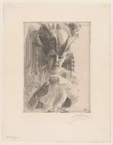 A Ring by Anders Zorn, print, 1906