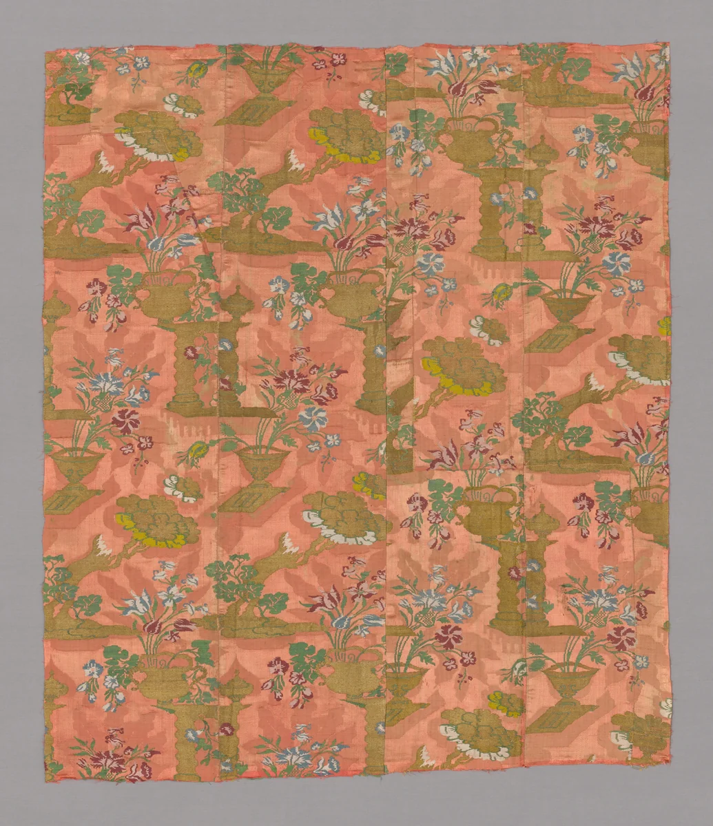 Panel by France, textile, 1702-1713