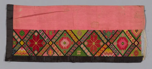 Trouser Band by Han-Chinese, textile, 1875-1900