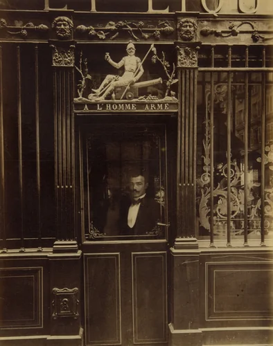 Cabaret de l'Homme Armé, Rue des Blancs-Manteaux by Jean-Eugène-Auguste Atget, photograph, 1900