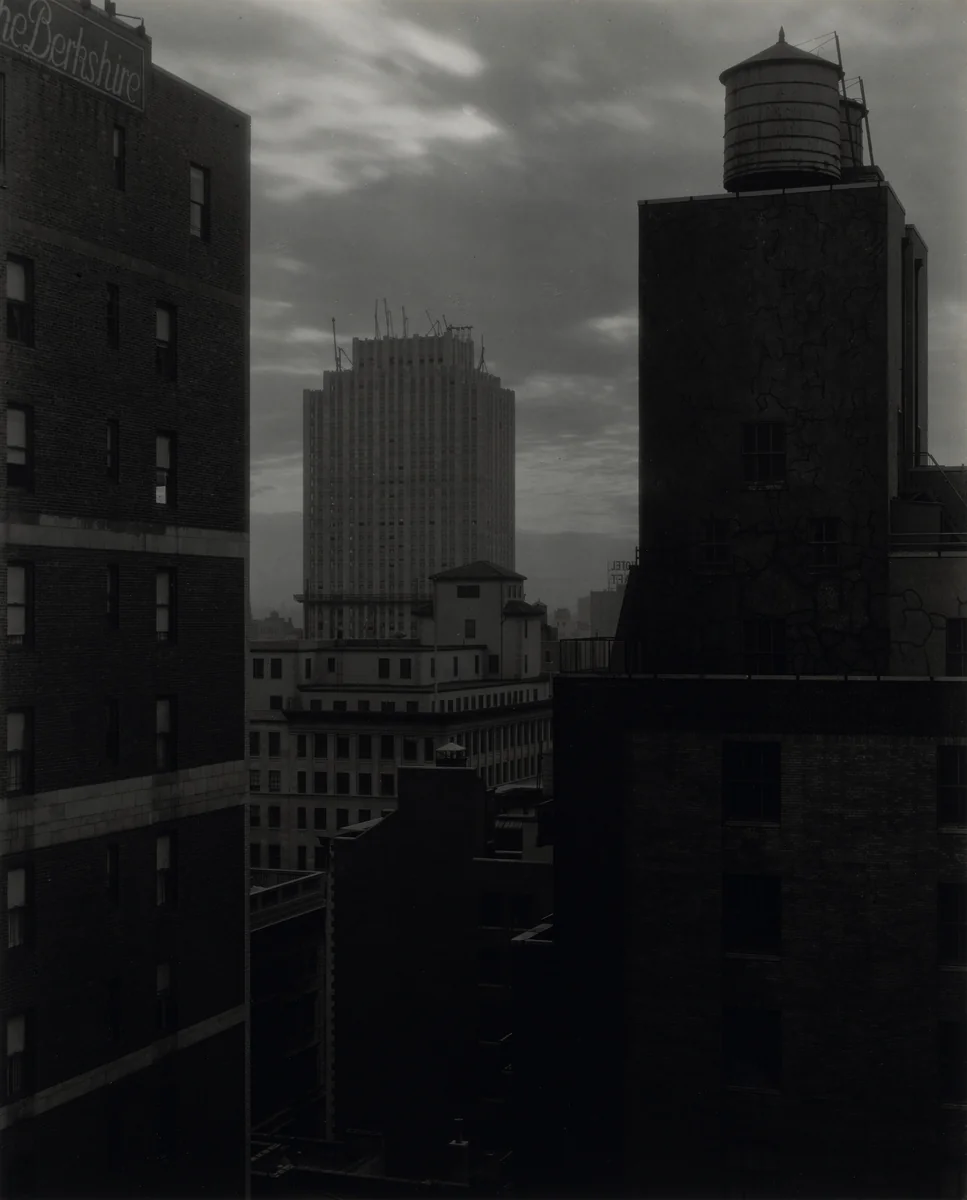 From My Window at An American Place, Southwest by Alfred Stieglitz, photograph, 1932