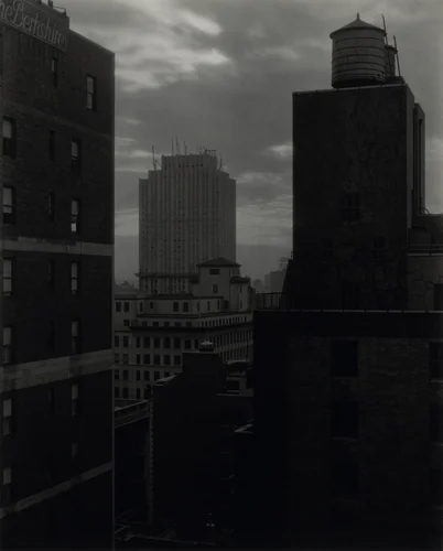 From My Window at An American Place, Southwest by Alfred Stieglitz, photograph, 1932