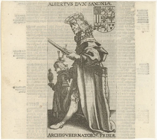 Albrecht III by Simon Frisius, print, 1622