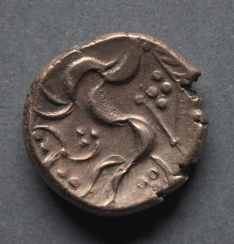 Stater: Horse and Diamond (reverse) by Unknown, metalwork, -10-30