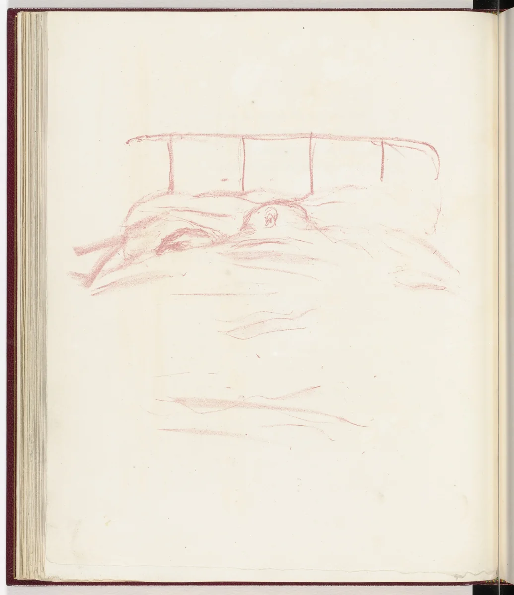 Plate (page 50) from Parallèlement (In Parallel) by Pierre Bonnard, illustrated book, 1900
