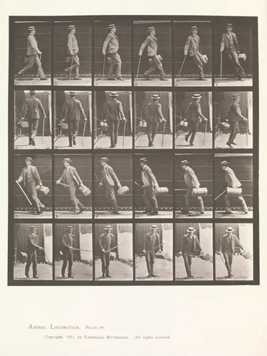 Animal Locomotion. An Electro-Photographic Investigation... of Animal Movements. Commenced 1872 - Completed 1885. Volume VII, Men and Woman (Draped) Miscellaneous Subjects by Eadweard Muybridge, book, 1880-1889