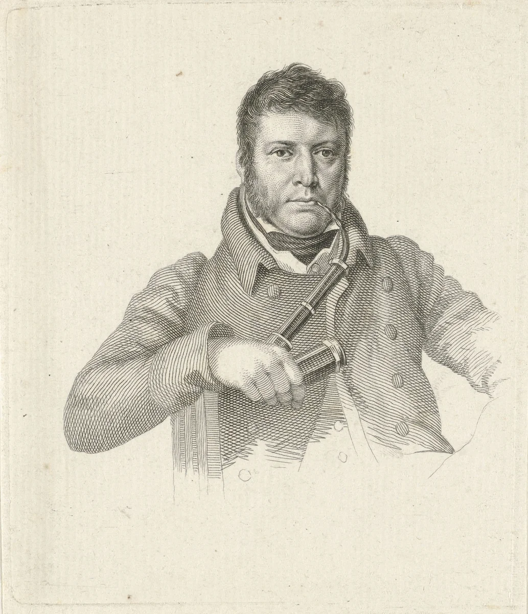 Portret van Pieter Gerardus van Os by Jacob Ernst Marcus, print, 1816