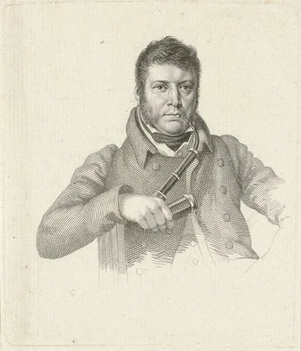 Portret van Pieter Gerardus van Os by Jacob Ernst Marcus, print, 1816