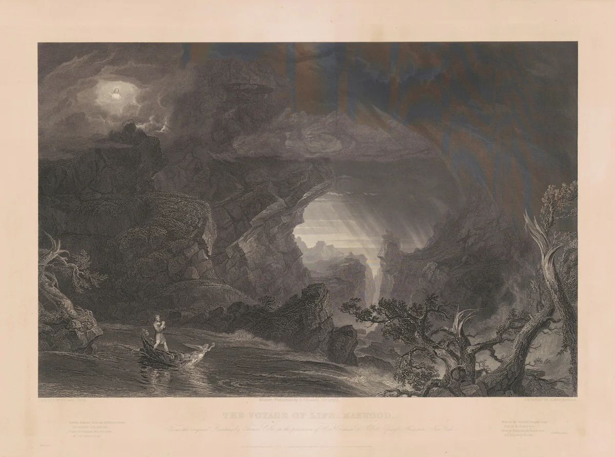 The Voyage of Life: Manhood by James Smillie
Thomas Cole
John H. Daniels
Benjamin B. Russell, print, 1850-1860