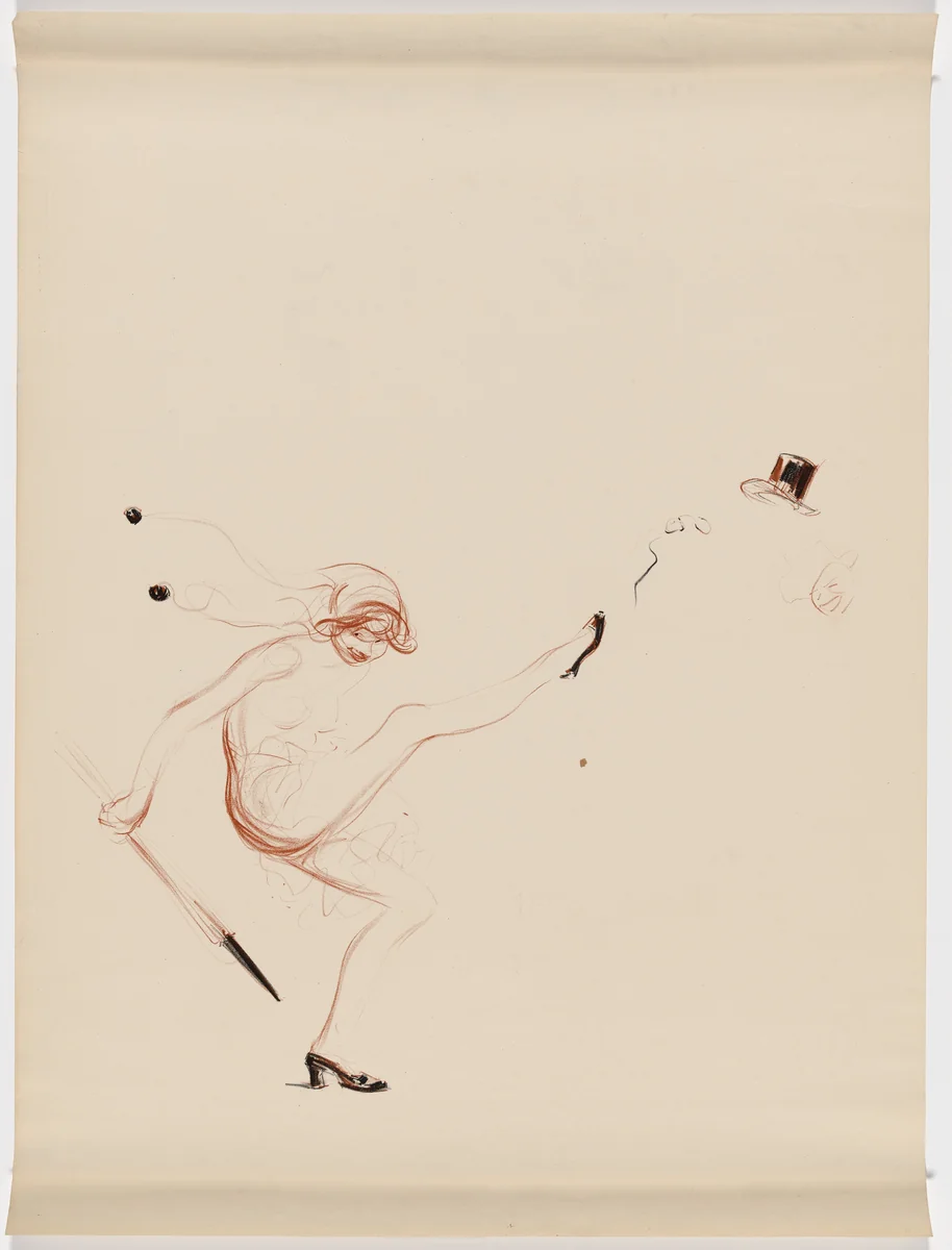 First Exhibition of the Humorists, Palace of Style by Jean-Louis Forain, print, 1911