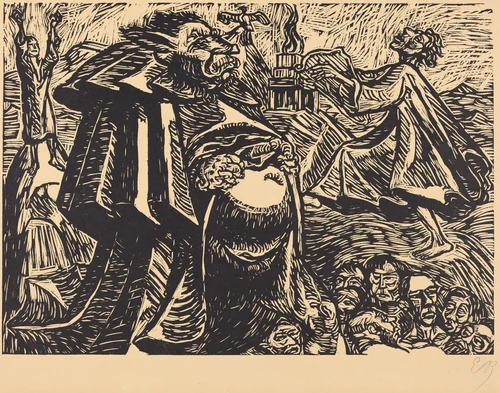 God Belly by Ernst Barlach, portfolio, 1921