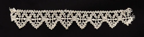 Bobbin Lace (Needlepoint Design) Edging by Unknown, textile, 1550-1599