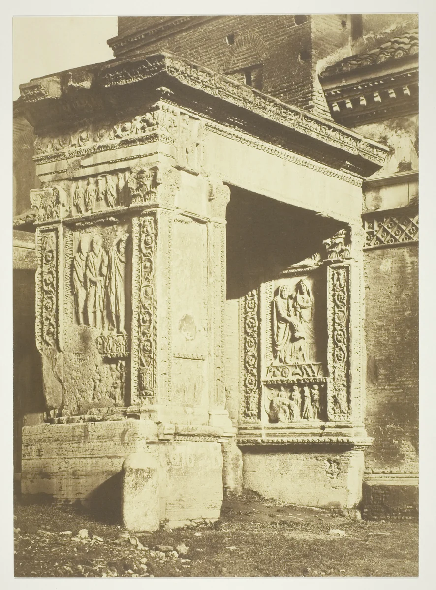 Arch of the Silversmiths by Robert Macpherson, photograph, 1852-1862