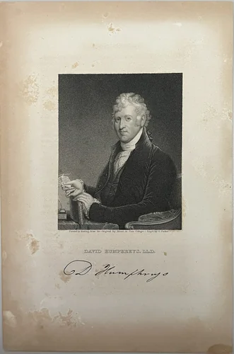 David Humphreys, LL.D. by George Parker, other, 1834-1868