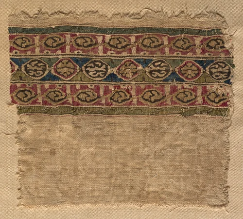 Fragment of a Tiraz-Style Textile by Unknown, textile, 1081-1101