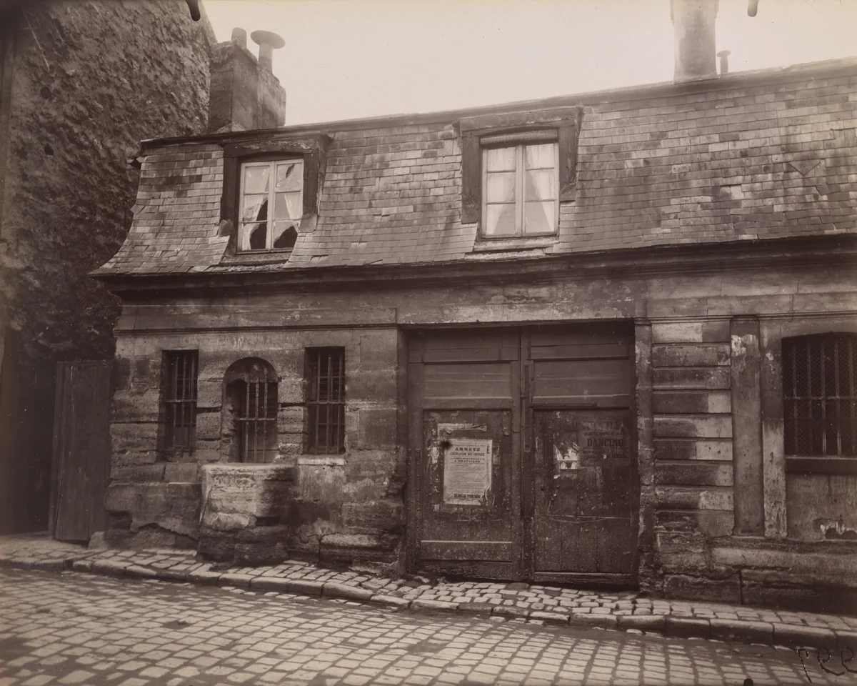 Ancien Château. Rue de la Gare. Chatillon by Eugène Atget, photograph, 1922