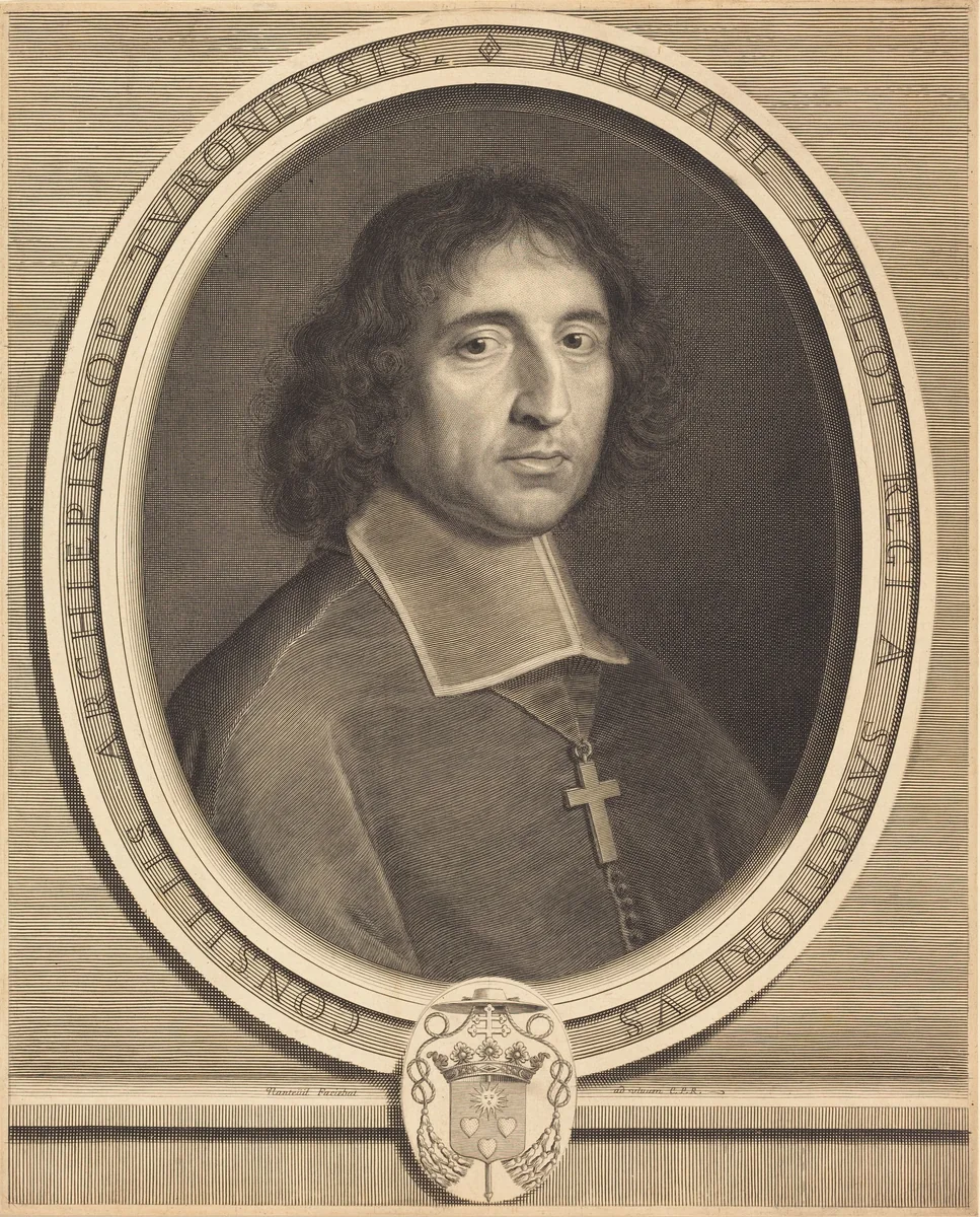 Michel Amelot by Robert Nanteuil, print, 1673