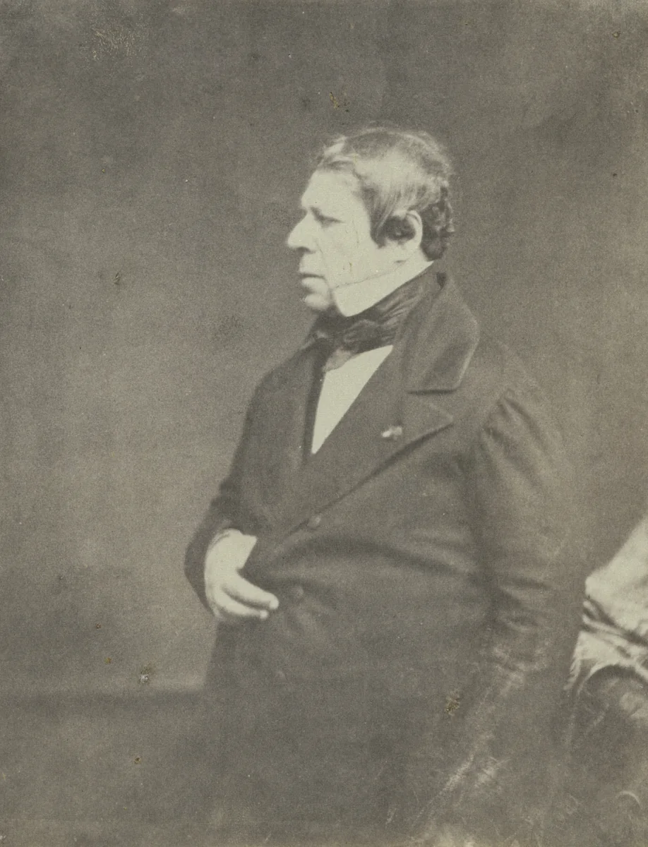 Jean Auguste Dominique Ingres by Victor Laisné, photograph, 1852