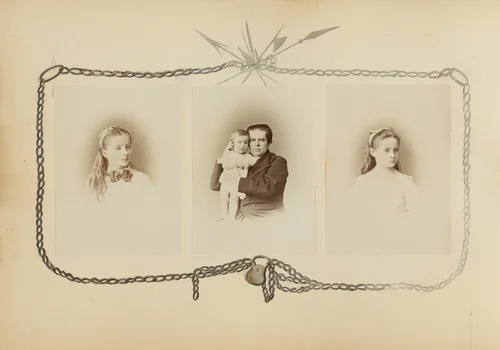 The Madame B Album by Marie-Blanche Hennelle Fournier, photograph, 1870-1879