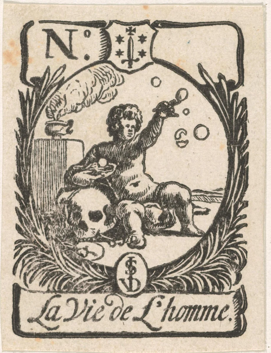 Handelsetiket van Jacobus vander Smisse by Isaac Vincentsz. van der Vinne, print, 1681-1740