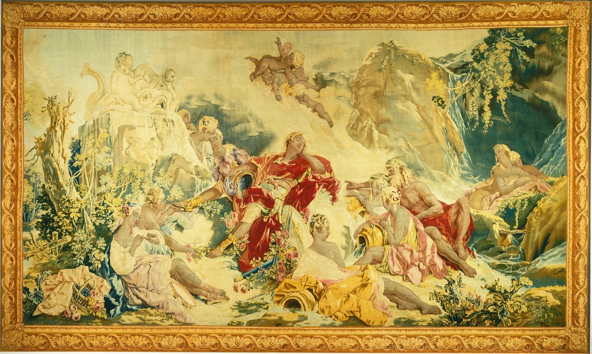 Dream of Rinaldo by Nicolas Besnier
Jean-Baptiste Oudry
François Boucher, decorative art, 1751