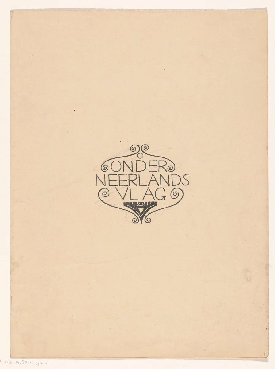 Onder Neerlands vlag by Carel Adolph Lion Cachet, print, 1899