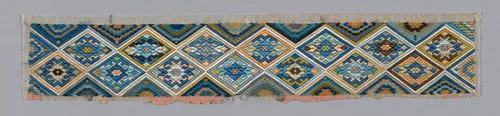 Trouser Band by Han-Chinese, textile, 1875-1900