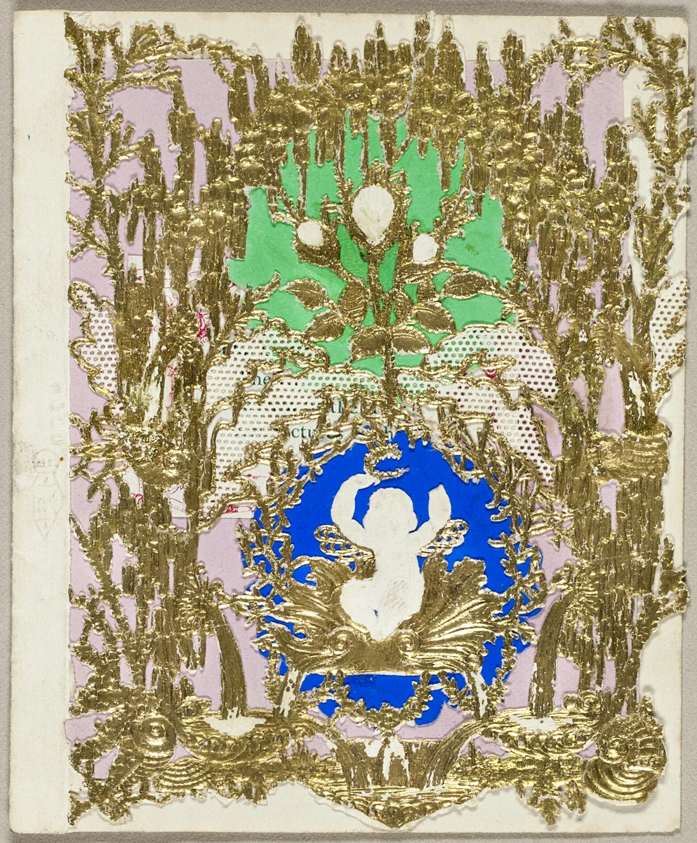 Untitled Valentine (Cupid Enthroned) by Thomas Wood, other, 1860