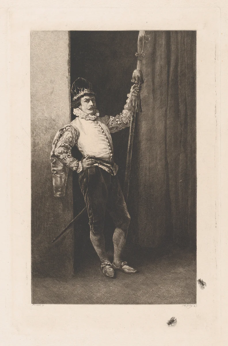 Halbardier by Alfred Boilot, print, 1895
