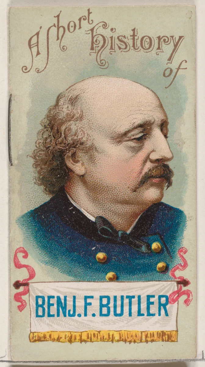 A Short History of General Ambrose Everett Burnside, from the Histories of Generals series of booklets (N78) for Duke brand cigarettes by W. Duke, Sons & Co., print, 1888