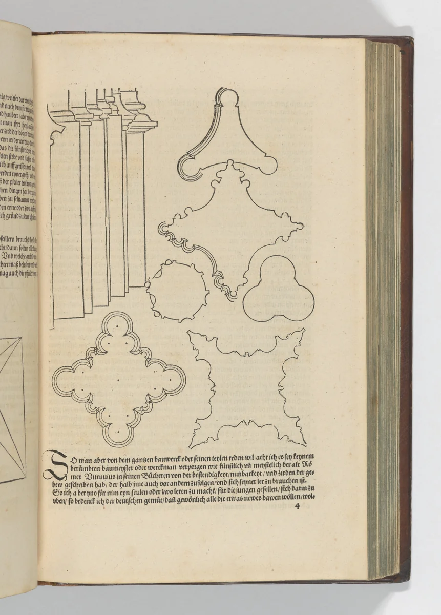 Underweysung der messung mit dem zirckel un richt scheyt by Albrecht Dürer, book, 1525