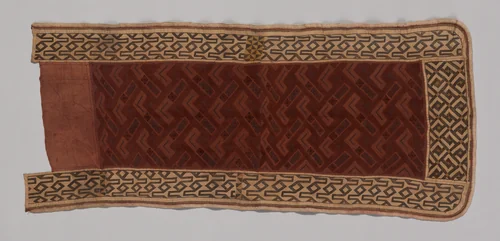 Woman's Overskirt by Kuba, textile, 1801-1900