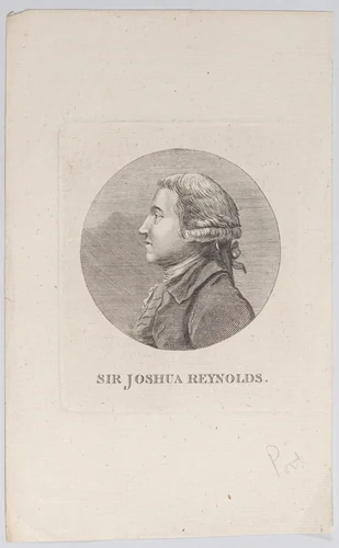 Sir Joshua Reynolds by Pierre Etienne Falconet, print, 1795-1805