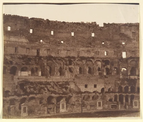 [Colosseum, Rome] by George Wilson Bridges, photograph, 1850-1859