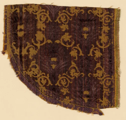 Fragment by Italy, textile, 1601-1625